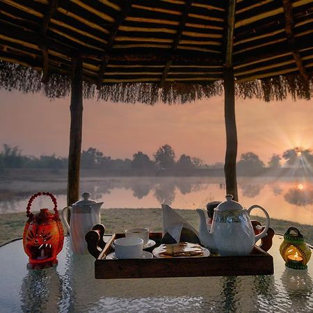 Pench Jungle Camp Hotel Khawāsa Eksteriør billede