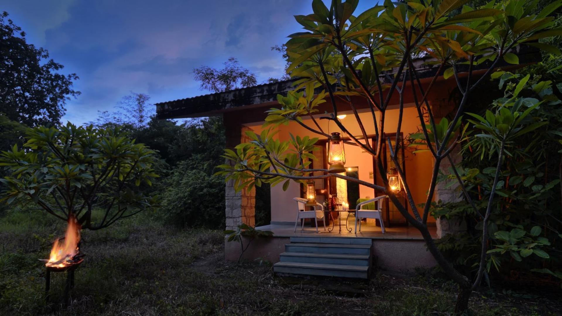 Pench Jungle Camp Hotel Khawāsa Værelse billede