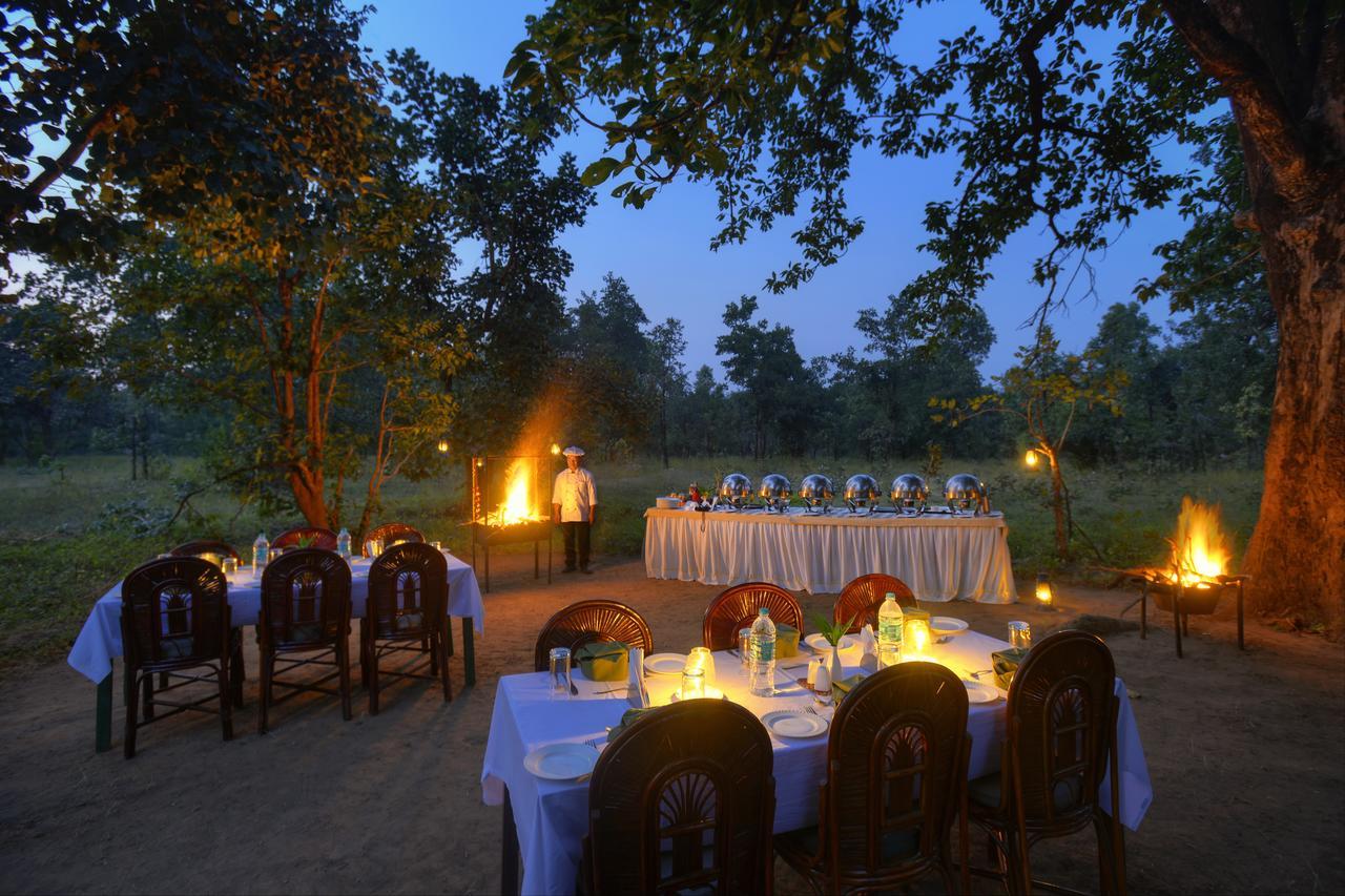 Pench Jungle Camp Hotel Khawāsa Eksteriør billede
