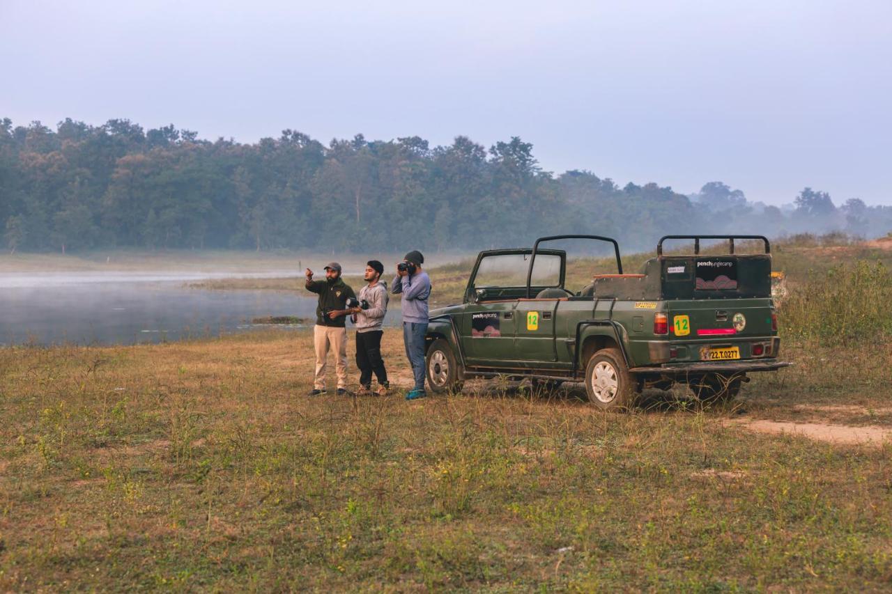 Pench Jungle Camp Hotel Khawāsa Eksteriør billede